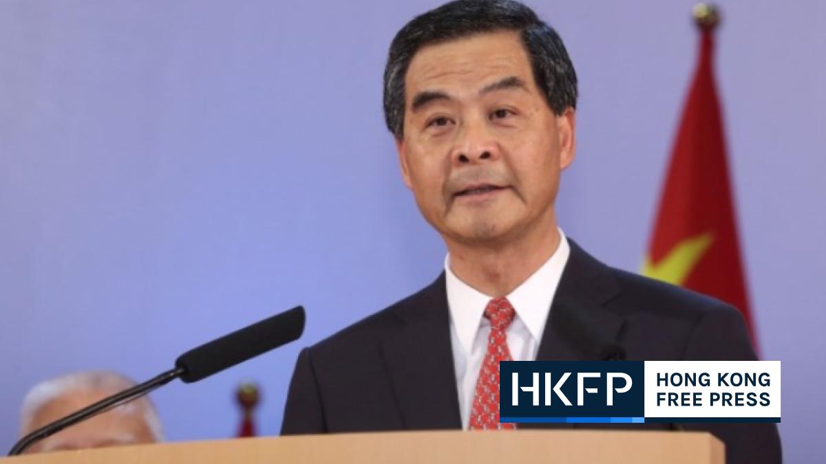Former Hong Kong leader CY Leung honoured for healthcare contributions