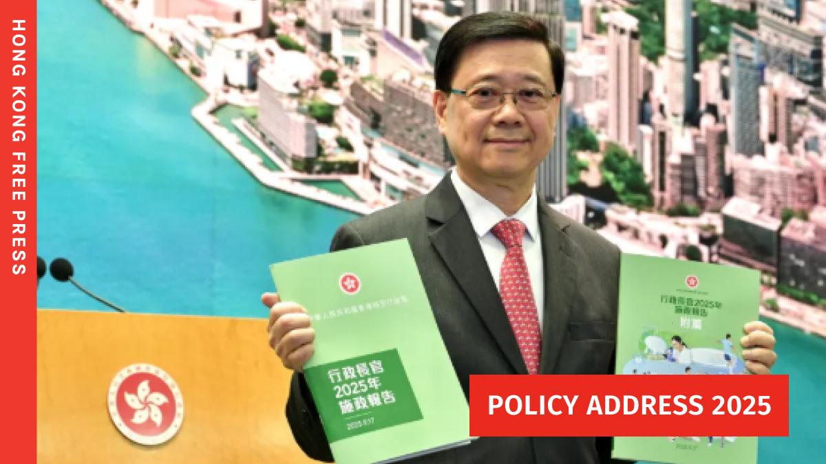Policy address, as it happened: Hong Kong&rsquo;s John Lee vows reforms for economy